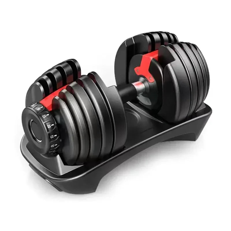 24Kg 52.5LB Manubri Regolabili Verstellbare Hantel Hanteln Fitness Workout Adjustable Dumbbells for Home