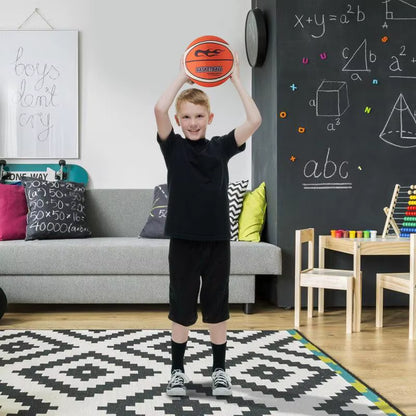 Silent Basketball Indoor Mute Pat Ball Silent Basketball 21/24Cm No.5/7 Soft Foam Basketball for Kids Adult Basketball Games