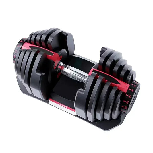 24Kg 52.5LB Manubri Regolabili Verstellbare Hantel Hanteln Fitness Workout Adjustable Dumbbells for Home